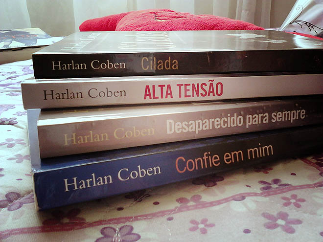 Um dos autores que mais gosto: Harlan Coben